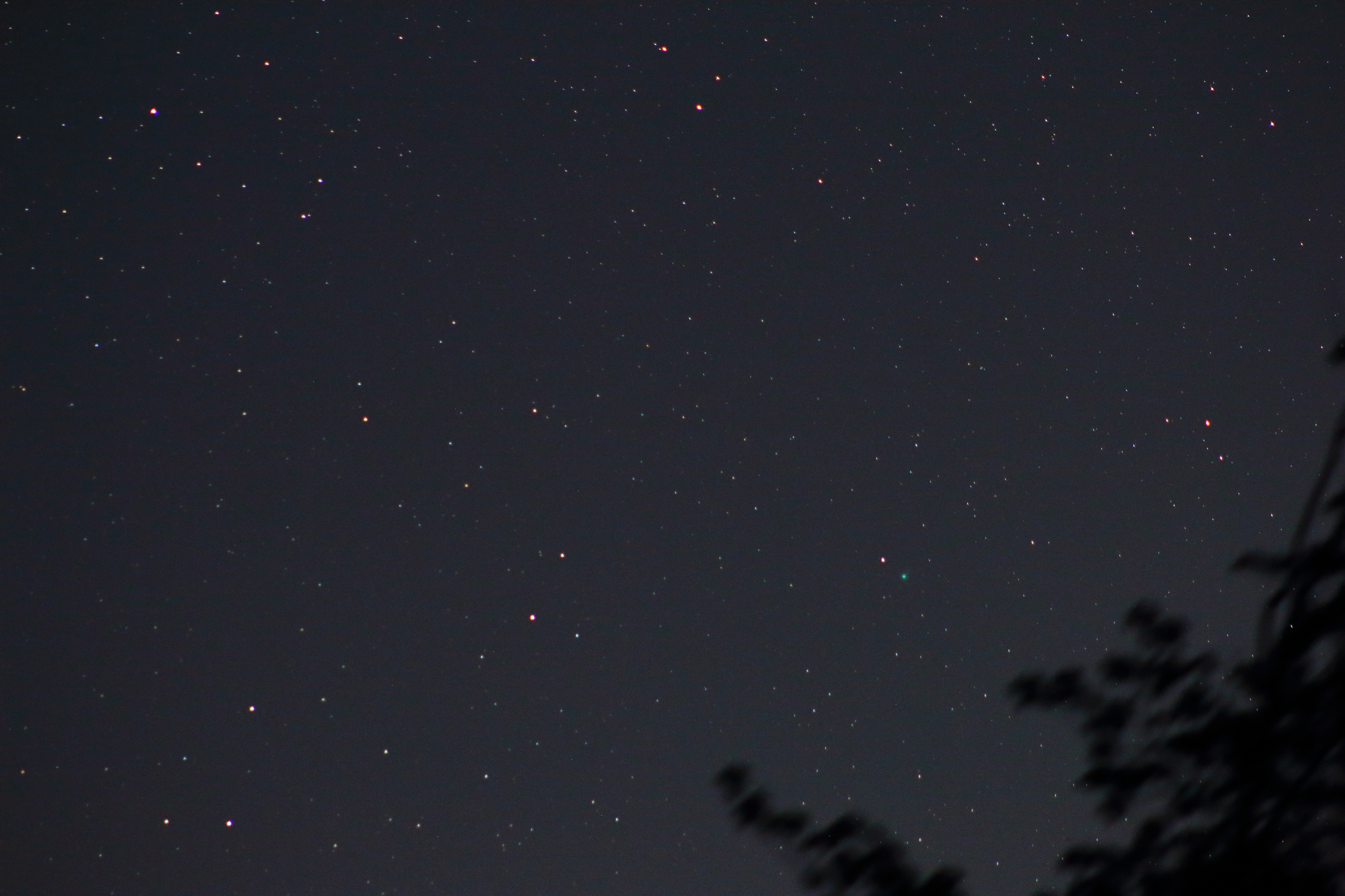 Comet C2023 P1 Nishimura above Hermon, ME  Aug 28, 2023 - Jeff Cunningham